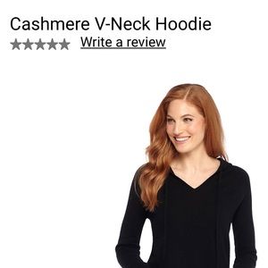 The limited 100% cashmere hoodie